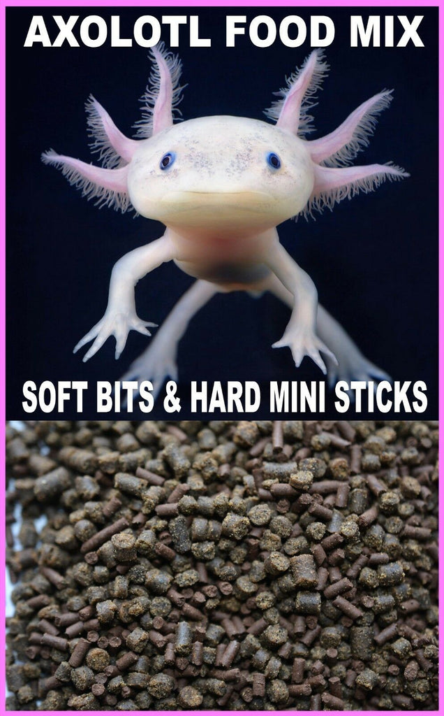 ABF AXOLOTL FOOD MIX, 3.2 & 4.0 SOFT BITS & MINI