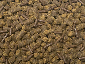 ABF LARGE AXOLOTL FOOD MIX, 6.3 SOFT BITS & LARGE BLACKWORM STICKS,ABF118xxl