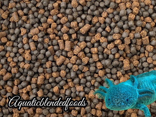 AXOLOTL FOOD SOFT PELLETS 3.2 & BLACKWORM PELLETS 3.0 Aquatic Frogs,Newts ABF451