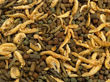 ABF FLOATING & SINKING LARGE MIX BSF KRILL Cichlid Carnivore Spirulina ABF91BSFK