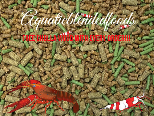 Aquatic Snail Crayfish & Shrimp Food Mix With Calcium Spirulina Garlic Krill 427