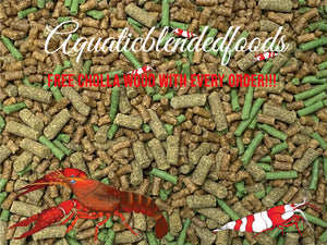 Aquatic Snail Crayfish & Shrimp Food Mix With Calcium Spirulina Garlic Krill 427