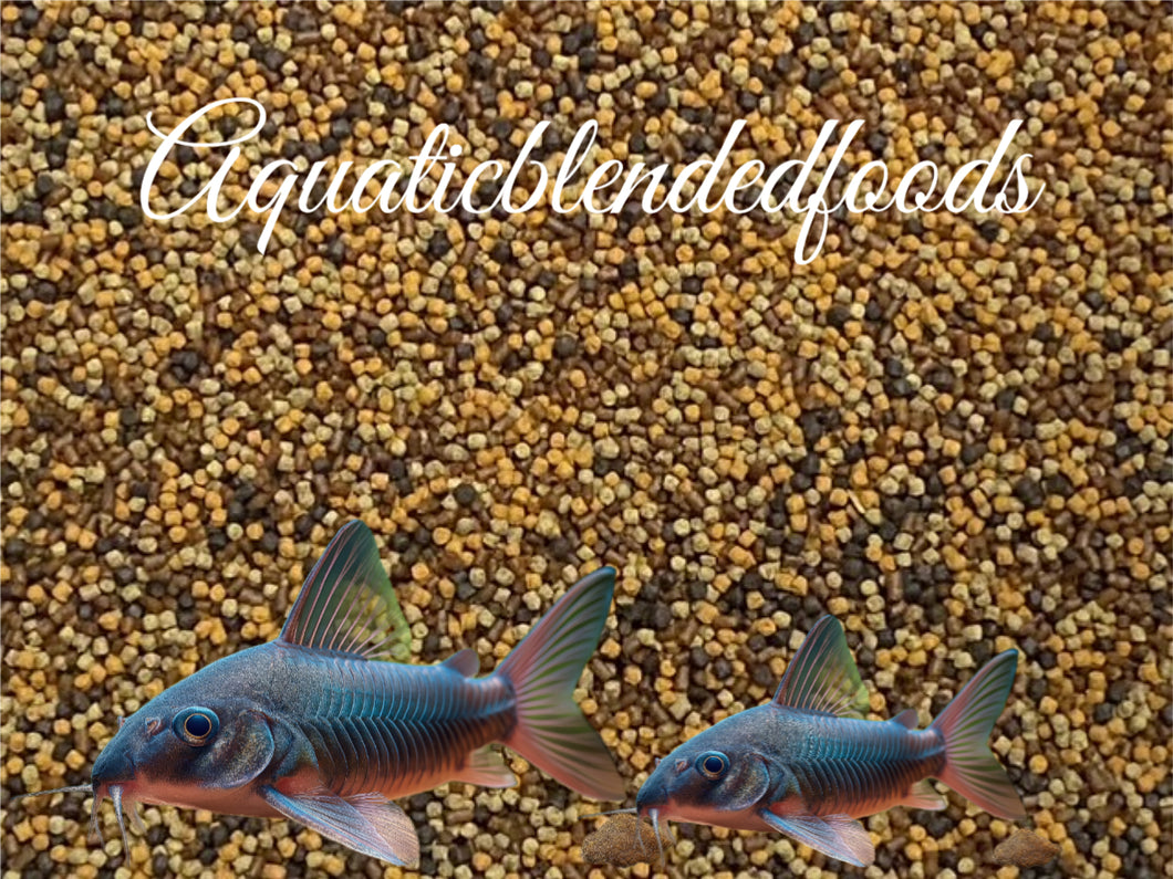 ABF Mini Cory Catfish Food Color & Grow Mix Bottom Feeders Loaches ABF433