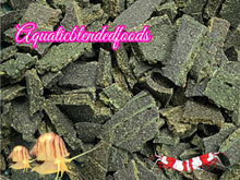 ABF Dehydrated Freshwater Snail/Shrimp Calcium/Nettle Treat,Spirulina, DSCNL